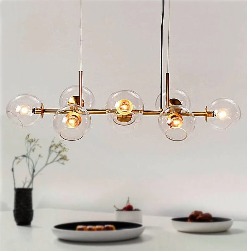 Glass Ball LED Island Pendant Lamp Gabriele™ Spingar.com