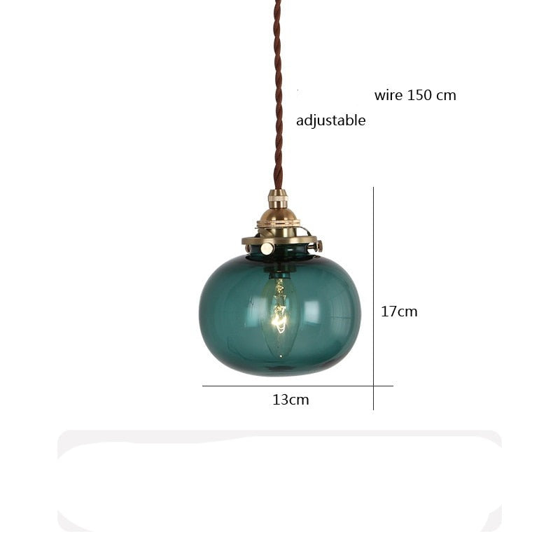 Retro Glass Pendant Lamp Steffen SPINGAR.COM