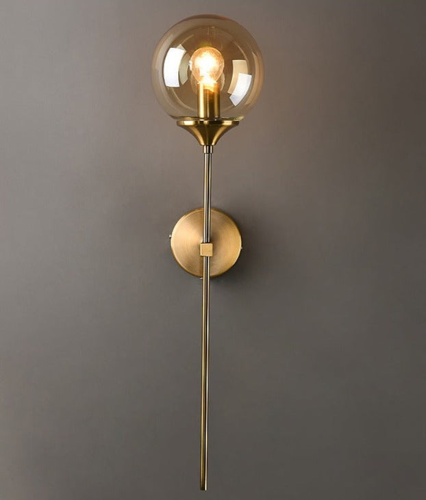 Modern LED Glass Ball Wall Light Noah™ Spingar.com