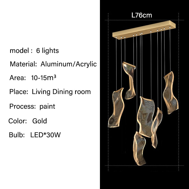 Postmodern Luxury LED Chandelier Joseph™ Spingar.com