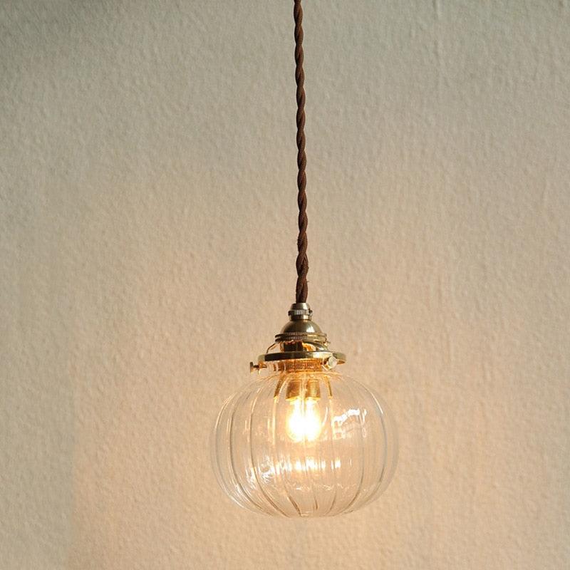 Retro Glass Pendant Lamp Steffen SPINGAR.COM
