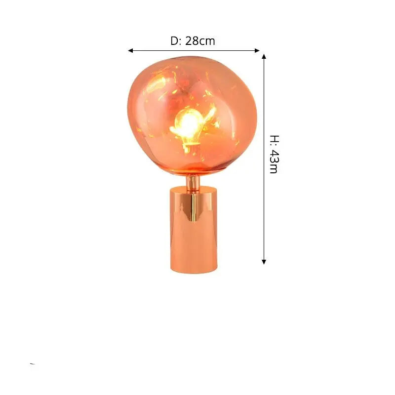 Luxury Lava Style LED Floor/Table Lamp Lauri SPINGAR.COM
