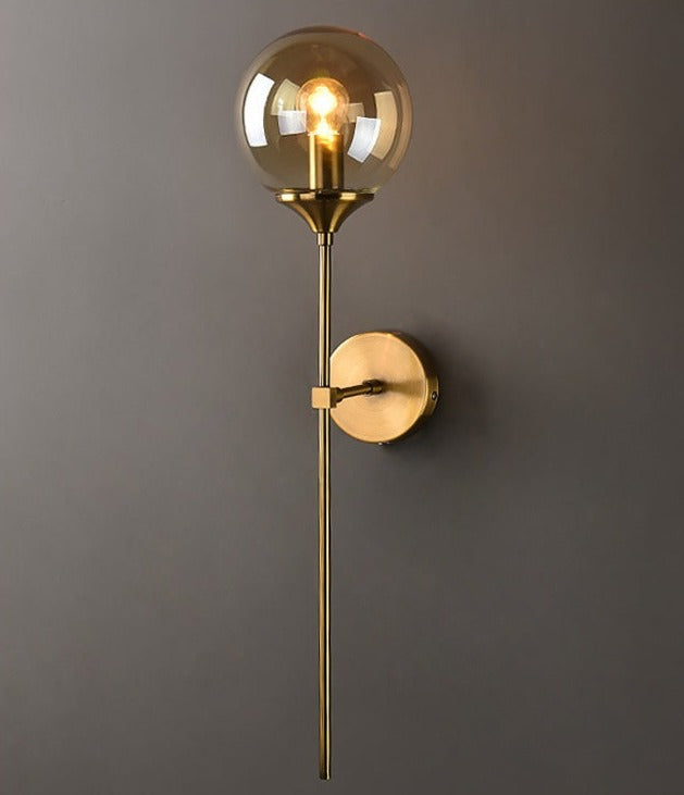 Modern LED Glass Ball Wall Light Noah™ Spingar.com