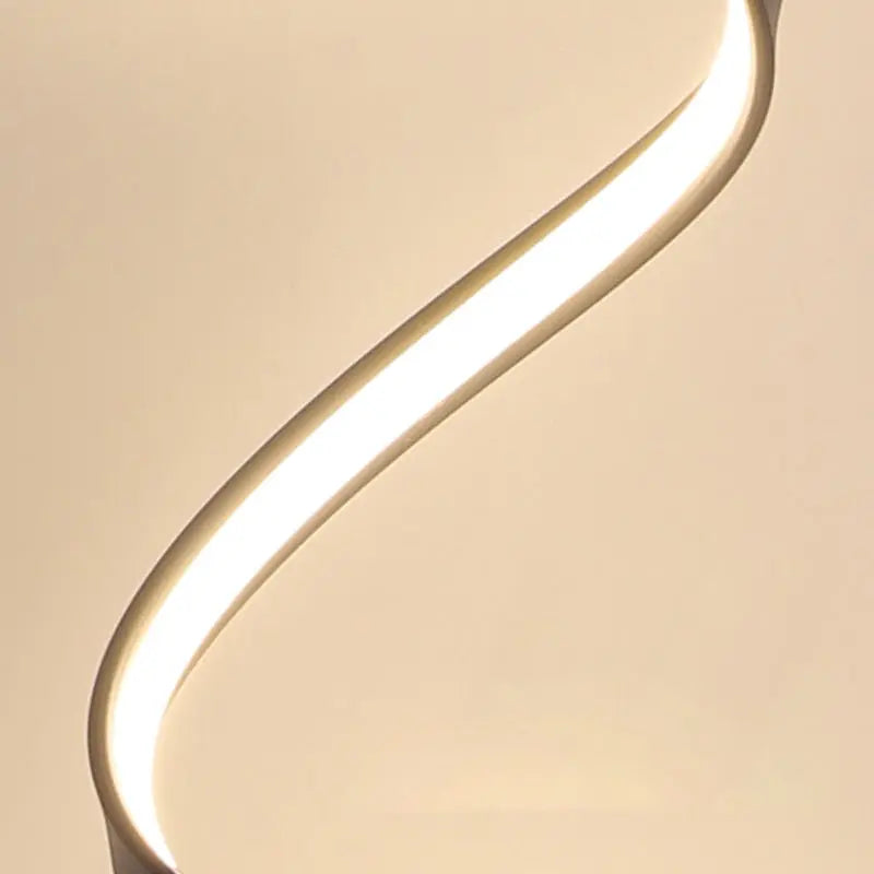 Postmodern Luxury Spiral-shaped LED floor lamp Aina SPINGAR.COM