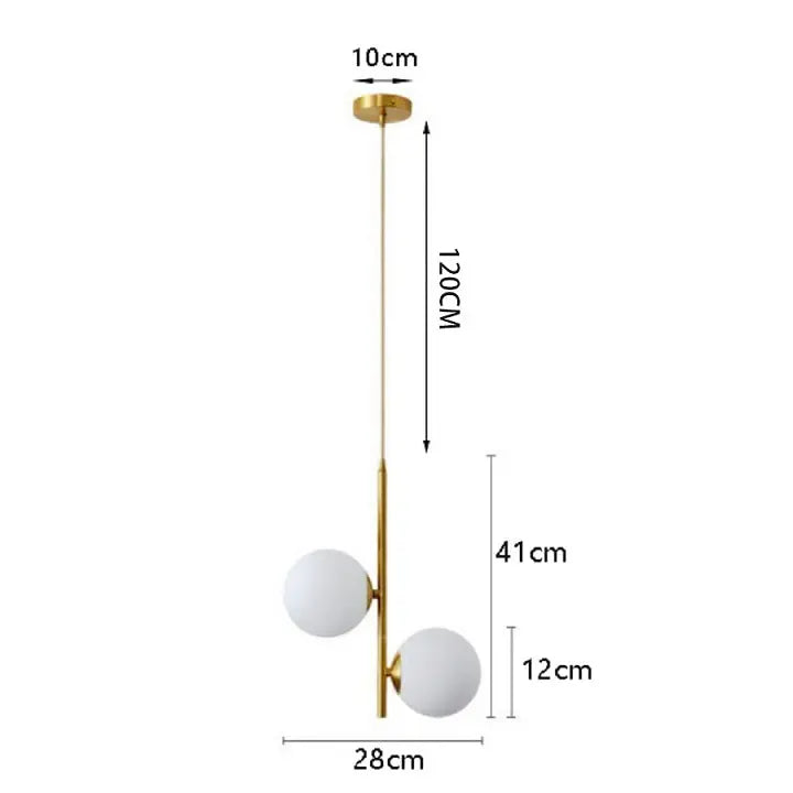 Nordic Bedside LED Pendant Lamp Villum SPINGAR.COM