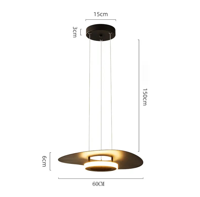 New Modern Design Deco LED Pendant Lamp Hulda SPINGAR.COM