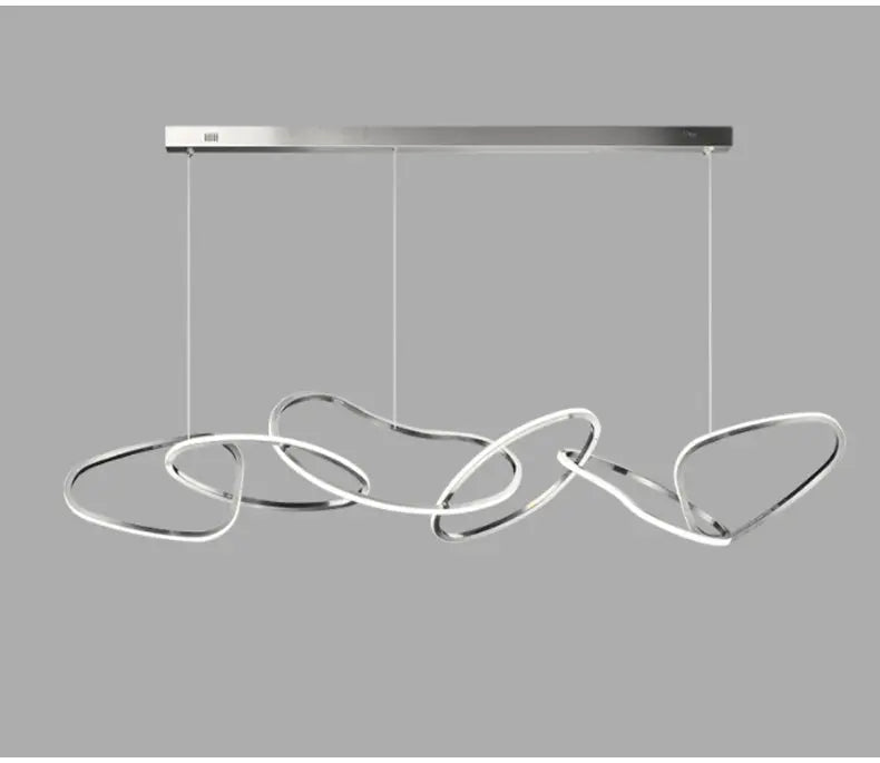 Modern Creative Circle LED Island Pendant Lamp Ashby SPINGAR.COM