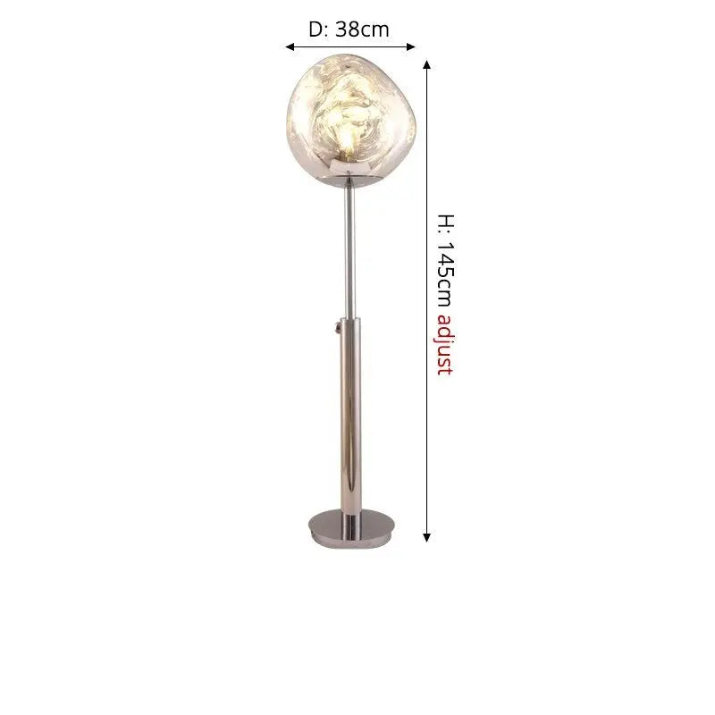Luxury Lava Style LED Floor/Table Lamp Lauri SPINGAR.COM