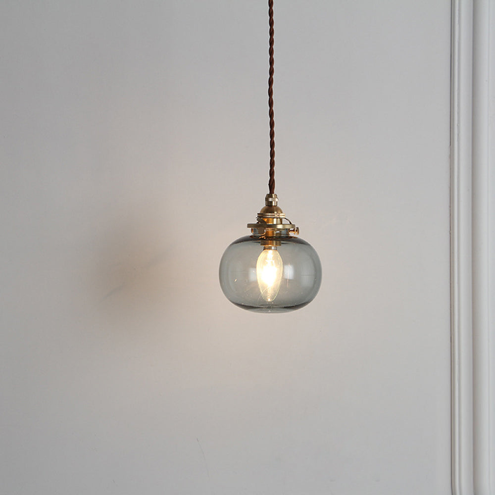 Retro Glass Pendant Lamp Steffen SPINGAR.COM
