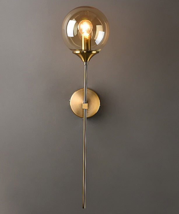 Modern LED Glass Ball Wall Light Noah™ Spingar.com