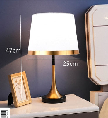 Creative Design Retro Touch Button Table Lamp Abella SPINGAR.COM