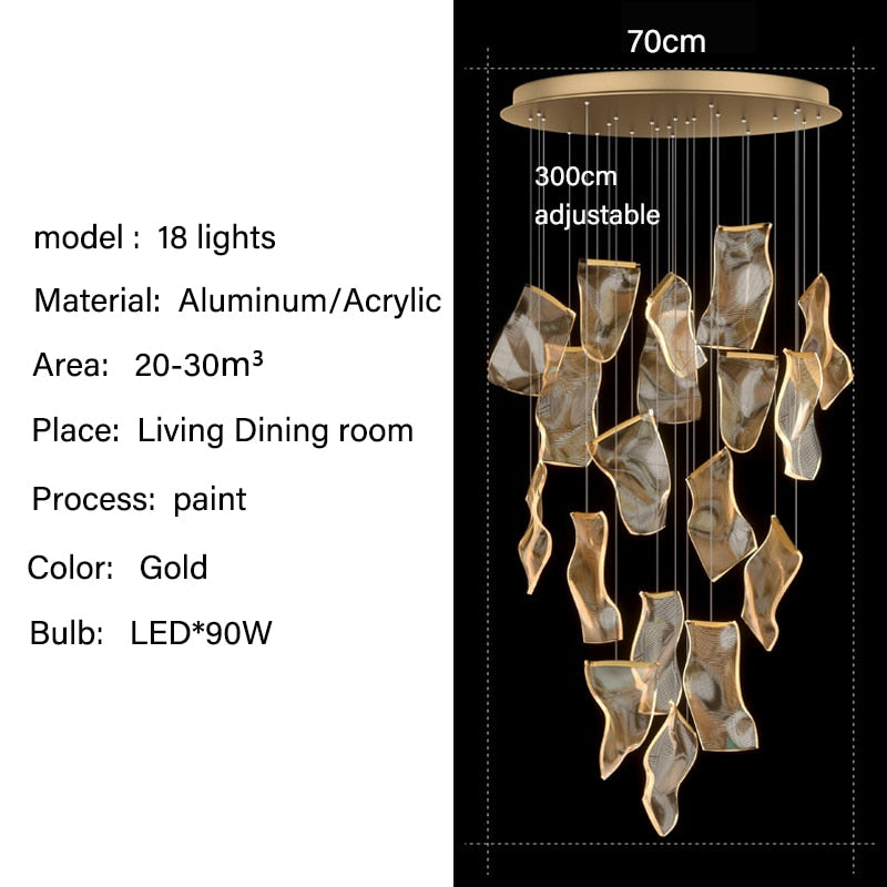 Postmodern Luxury LED Chandelier Joseph™ Spingar.com