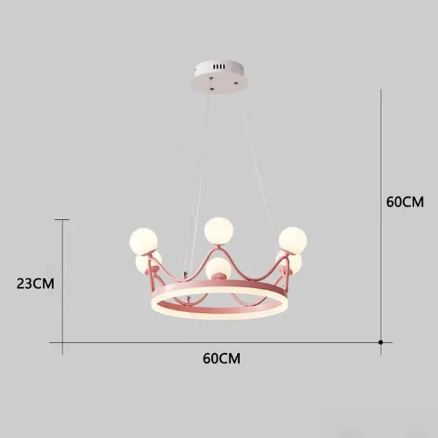 Modern Luxury Crown LED Pendant Lamp Empress™ Spingar.com