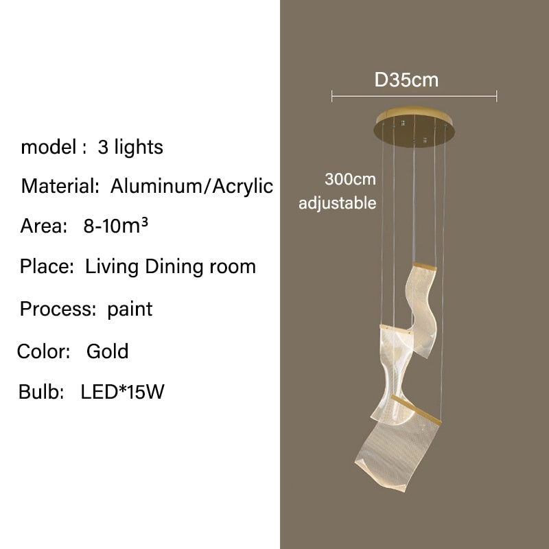 Postmodern Luxury LED Chandelier Joseph™ Spingar.com
