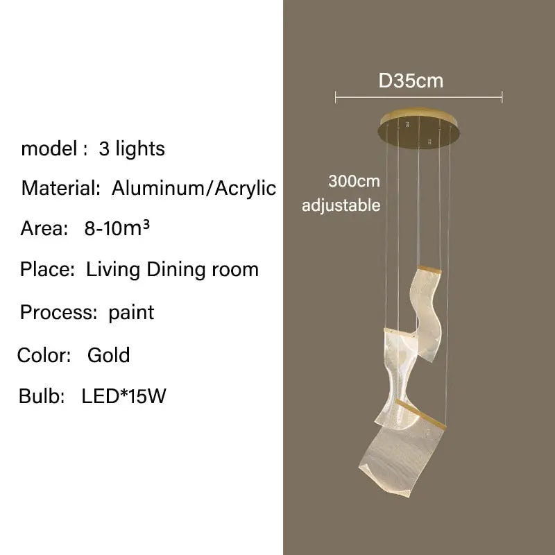 Postmodern Luxury LED Chandelier Joseph™ Spingar.com