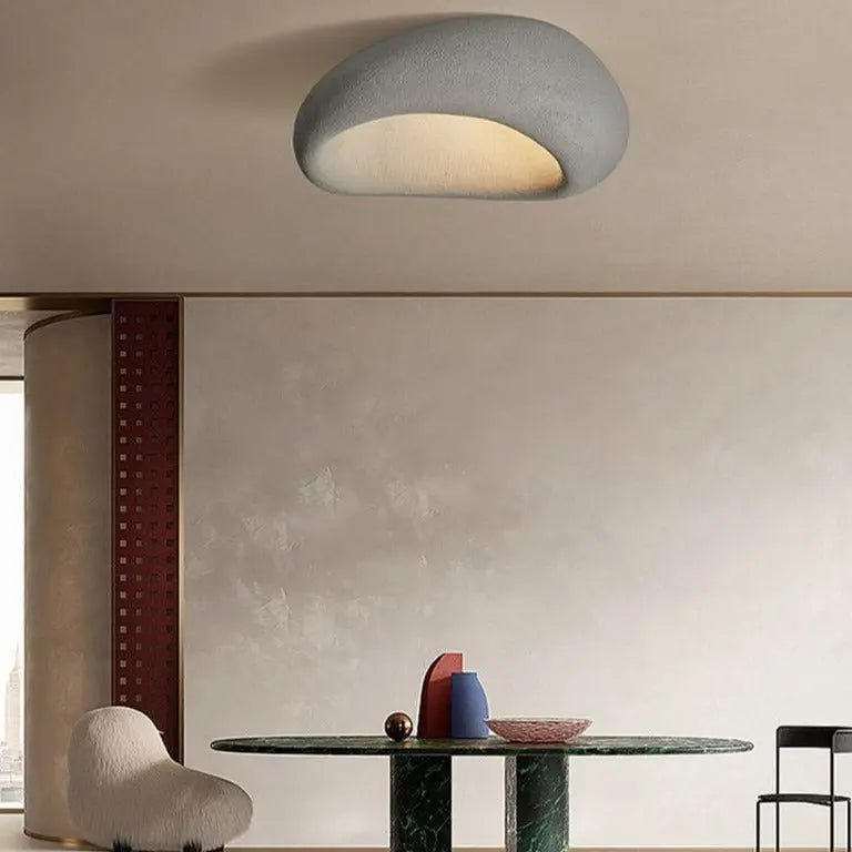 Handmade Wabi-Sabi LED Ceiling Lamp Kai SPINGAR.COM