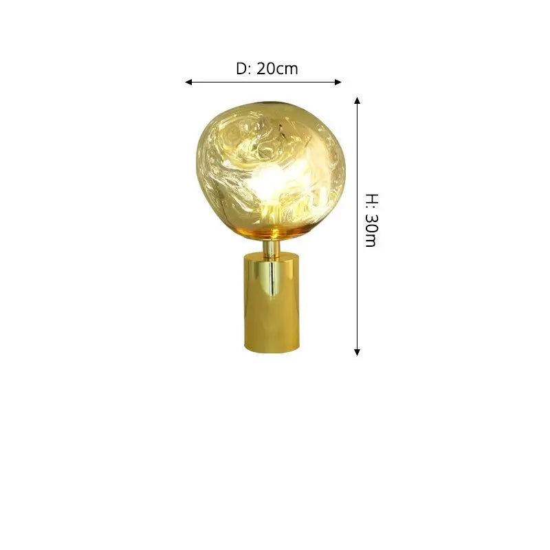 Luxury Lava Style LED Floor/Table Lamp Lauri SPINGAR.COM