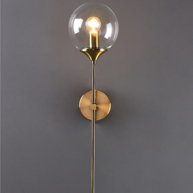 Modern LED Glass Ball Wall Light Noah™ Spingar.com