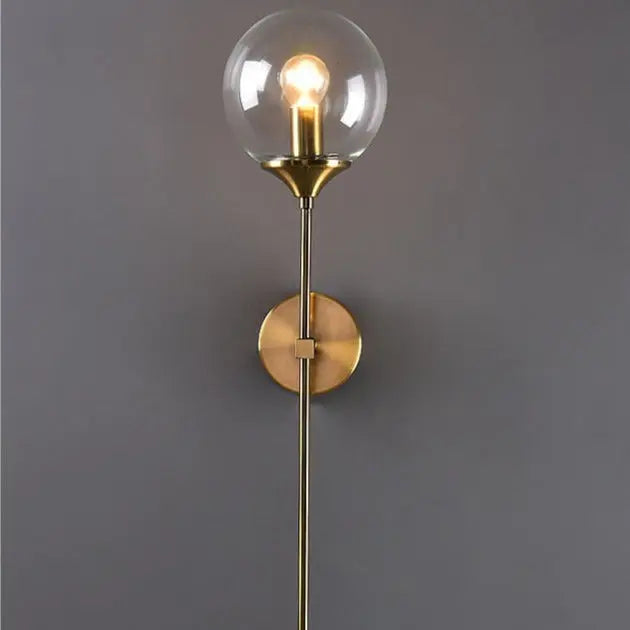 Modern LED Glass Ball Wall Light Noah™ Spingar.com