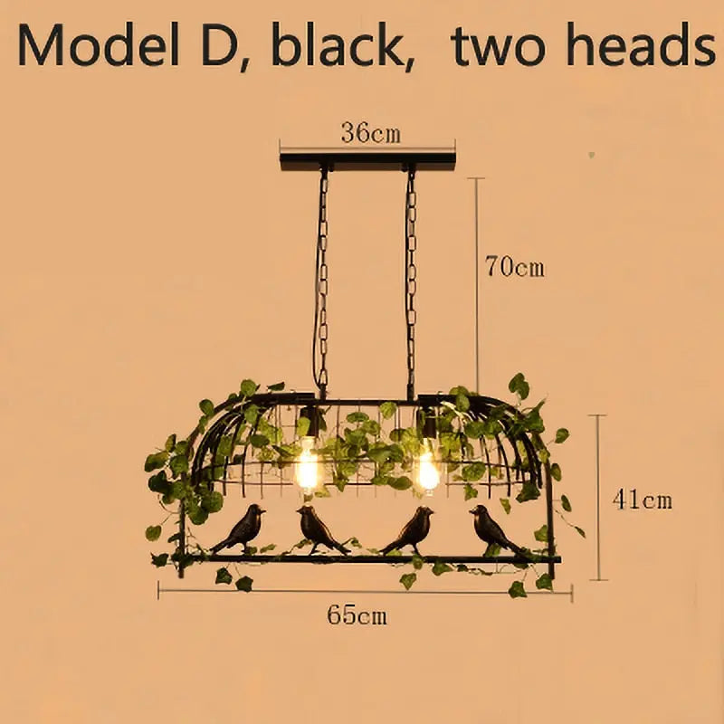 Industrial Vintage LED Island Pendant Lamp Larry SPINGAR.COM