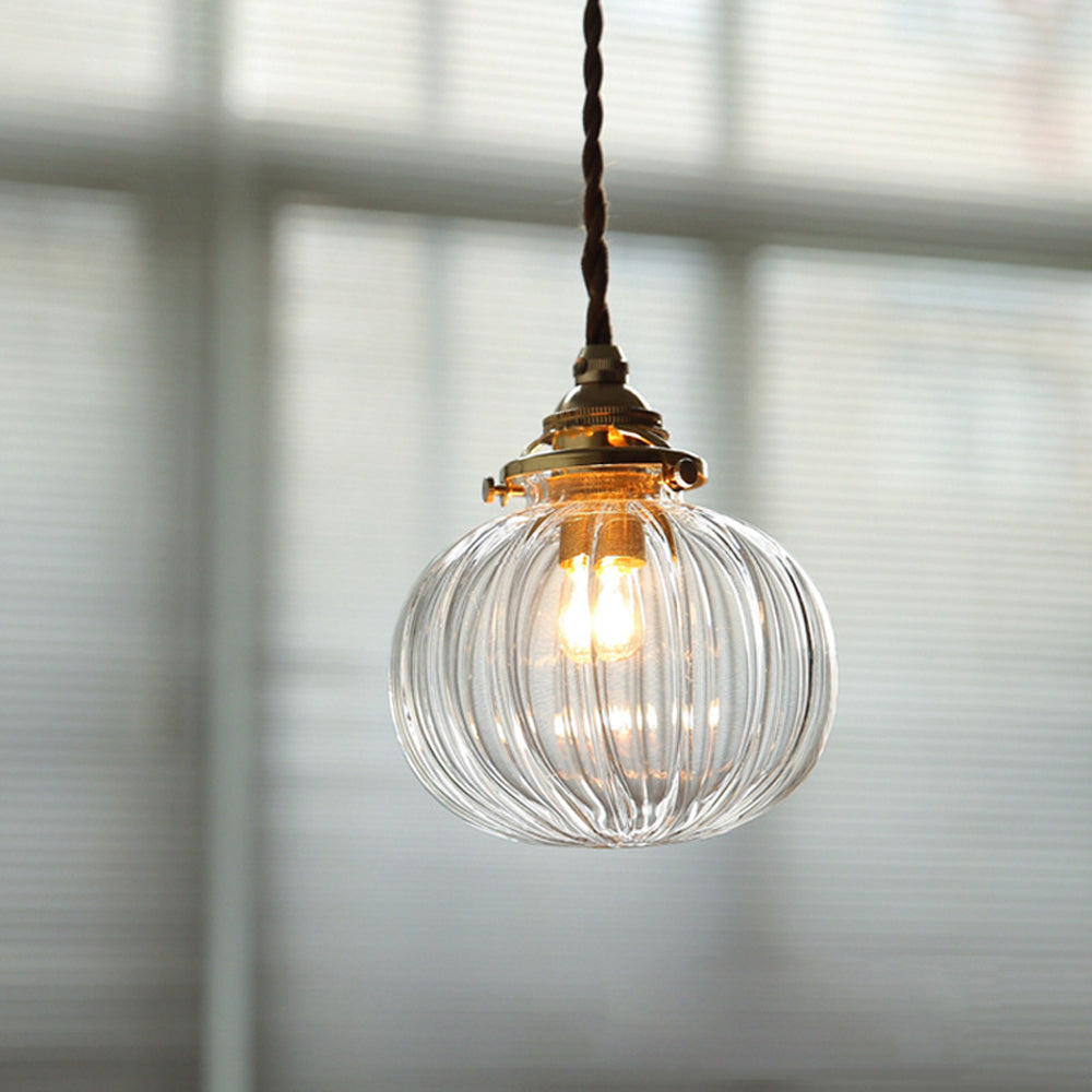 Retro Glass Pendant Lamp Steffen SPINGAR.COM