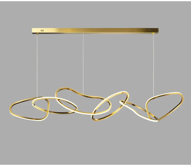 Modern Creative Circle LED Island Pendant Lamp Ashby SPINGAR.COM