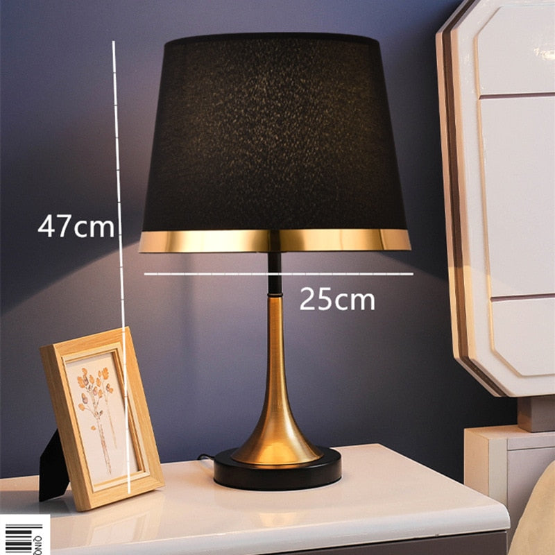 Creative Design Retro Touch Button Table Lamp Abella SPINGAR.COM