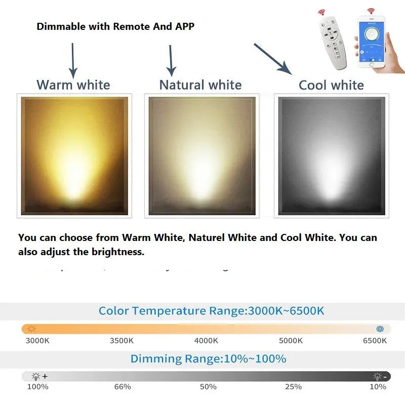 Modern LED Ceiling Lamp Leevi SPINGAR.COM