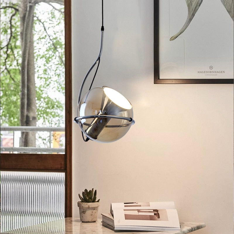 Modern/ Vintage Luxury Champagne Glass Pendant Lamp Ronnell SPINGAR.COM