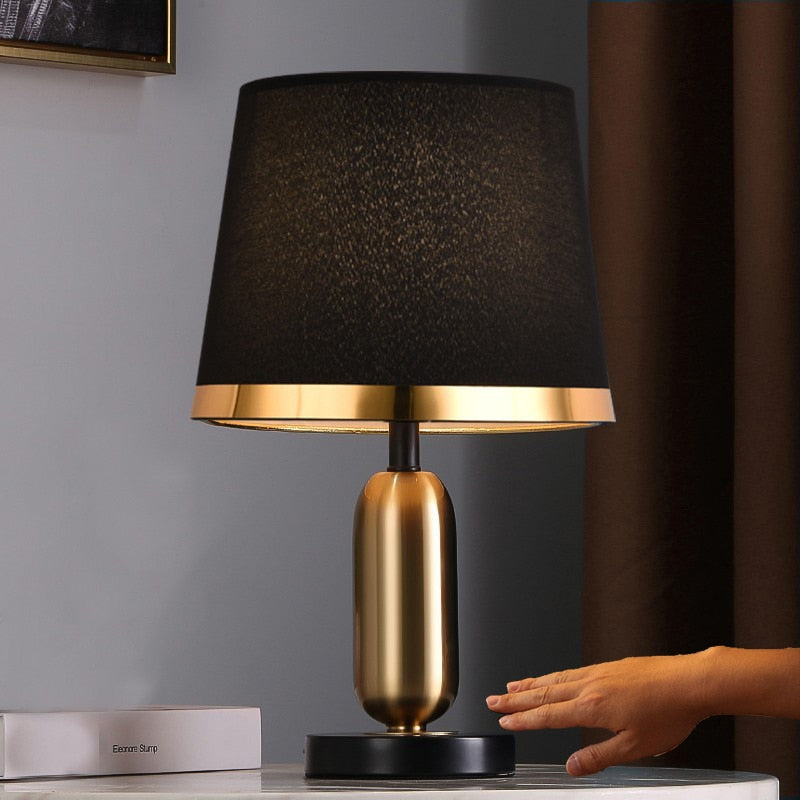 Creative Design Retro Touch Button Table Lamp Abella SPINGAR.COM