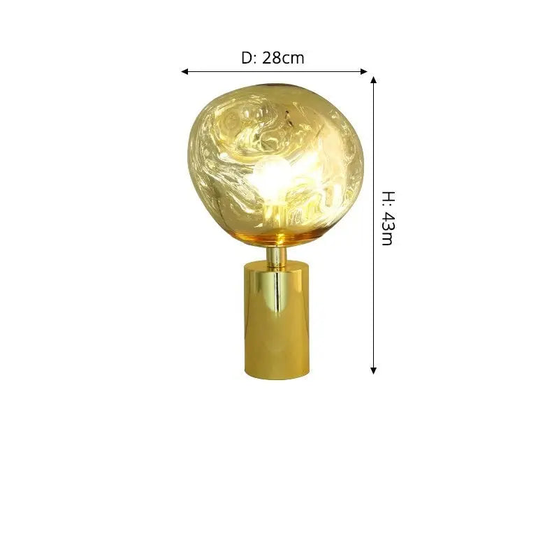 Luxury Lava Style LED Floor/Table Lamp Lauri SPINGAR.COM