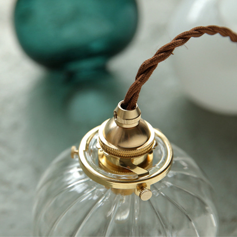 Retro Glass Pendant Lamp Steffen SPINGAR.COM