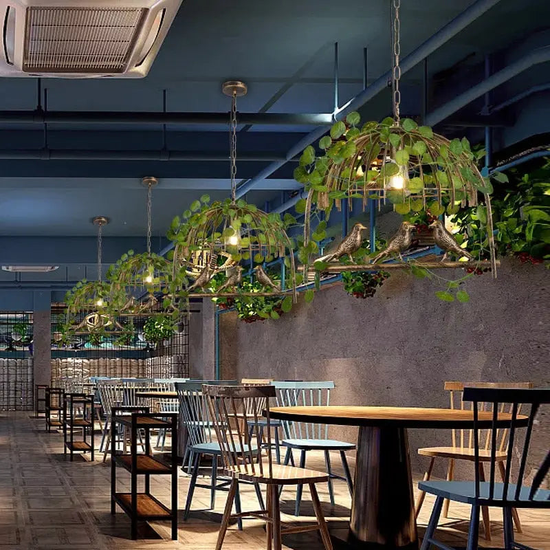 Industrial Vintage LED Island Pendant Lamp Larry SPINGAR.COM