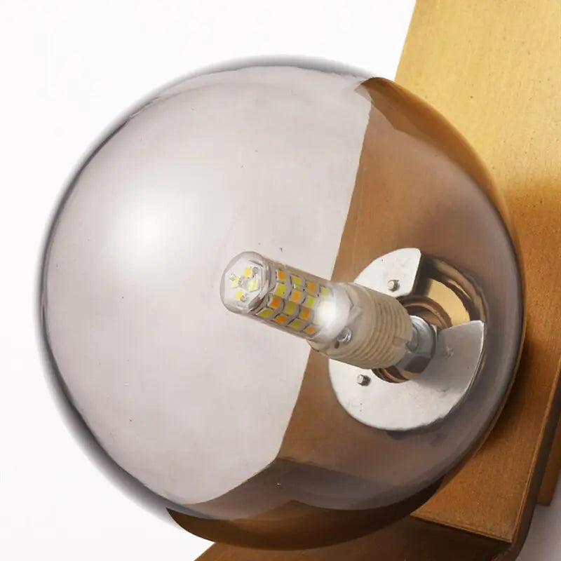 Modern Glass Ball LED Wall Lamp Aksel SPINGAR.COM