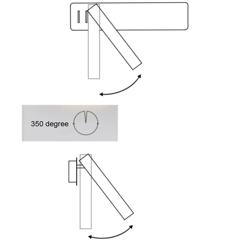 Modern LED Wall Reading Lamp Morten SPINGAR.COM