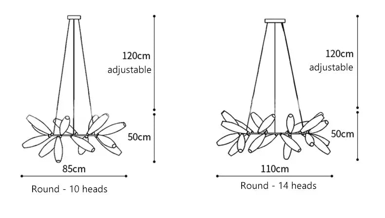 Nordic Minimalist Glass Shade LED Island Pendant Lamp Sverre SPINGAR.COM