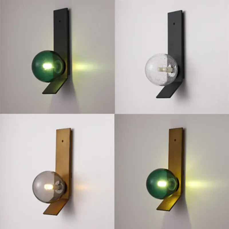 Modern Glass Ball LED Wall Lamp Aksel SPINGAR.COM