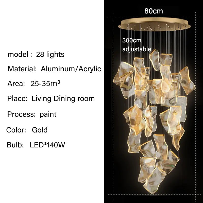 Postmodern Luxury LED Chandelier Joseph™ Spingar.com