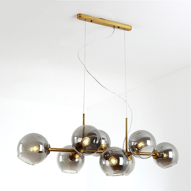 Glass Ball LED Island Pendant Lamp Gabriele™ Spingar.com