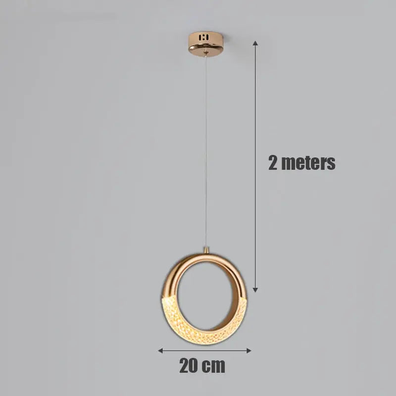 Modern Luxurious LED Pendant Lamp Elias SPINGAR.COM