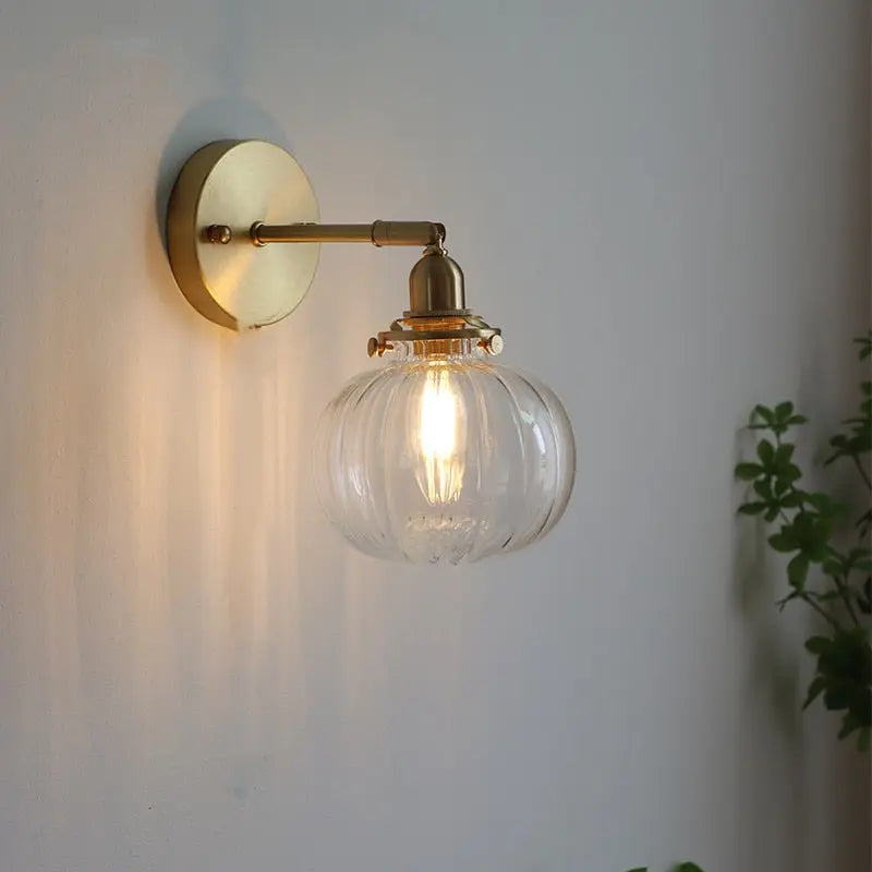 Pull Chain Glass Ball LED Wall Lamp Annbjørg SPINGAR.COM