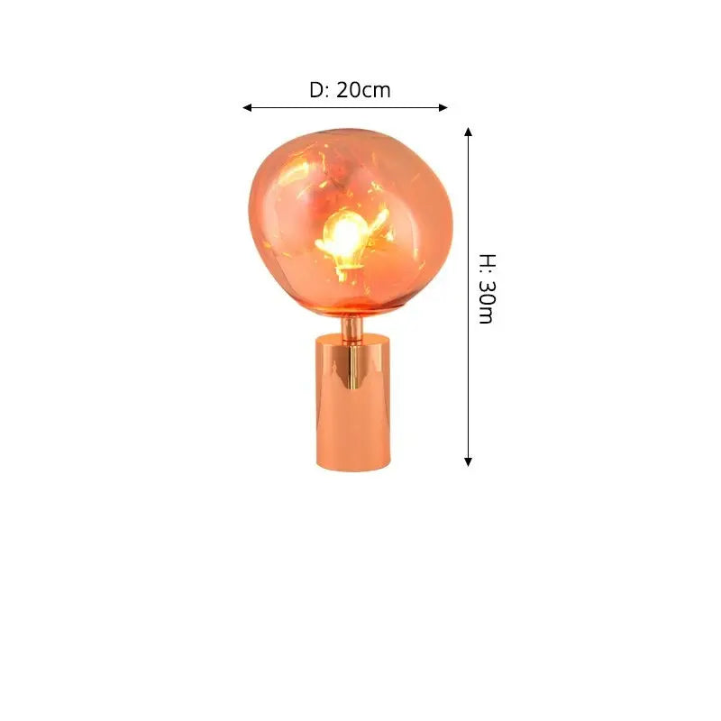 Luxury Lava Style LED Floor/Table Lamp Lauri SPINGAR.COM