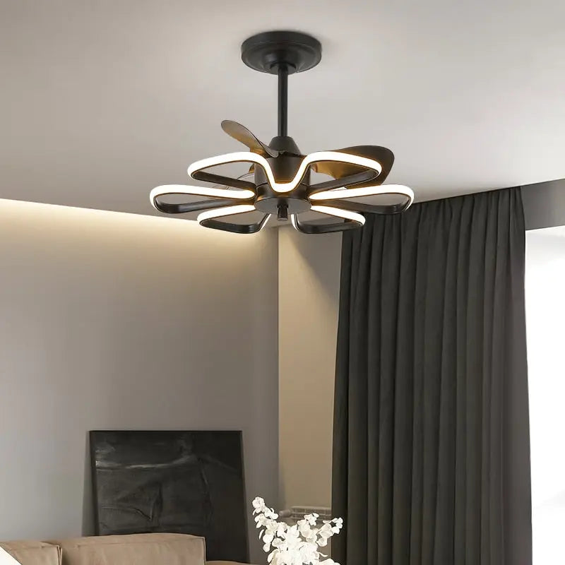 New Design LED Pendant Fan Lamp Viola SPINGAR.COM
