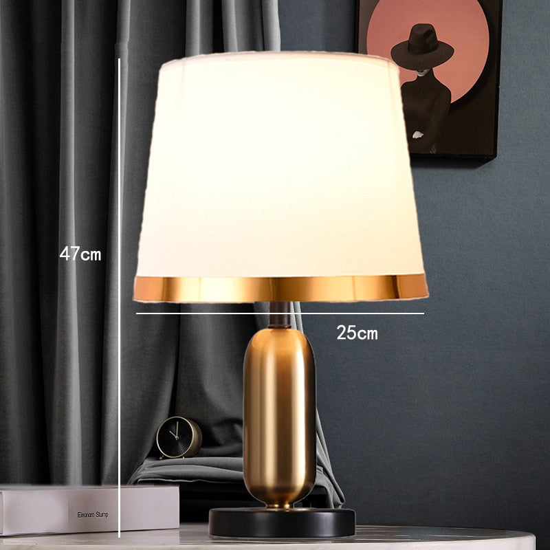 Creative Design Retro Touch Button Table Lamp Abella SPINGAR.COM