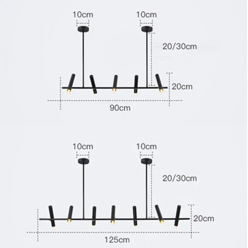 Nordic Deco LED Island Pendant Lamp Ragnar SPINGAR.COM