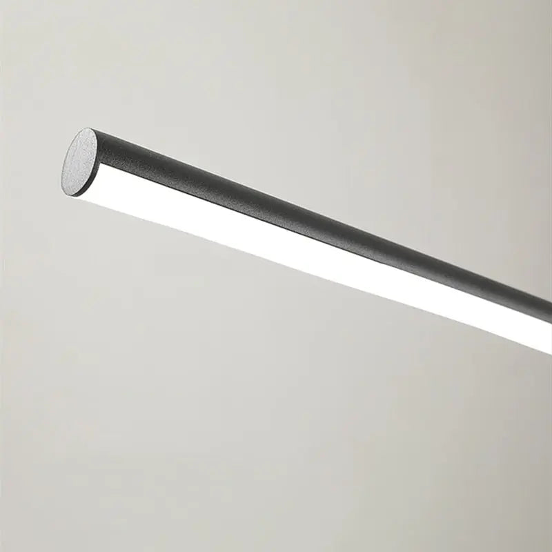 Post Modern Geometric Pattern LED Strip Kitchen Island Lamp Shelby SPINGAR.COM