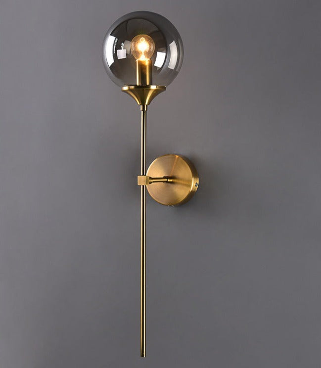 Modern LED Glass Ball Wall Light Noah™ Spingar.com