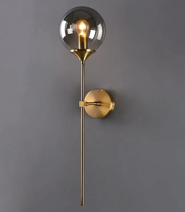 Modern LED Glass Ball Wall Light Noah™ Spingar.com