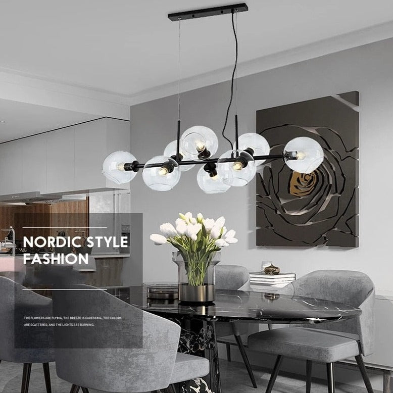 Glass Ball LED Island Pendant Lamp Gabriele™ Spingar.com