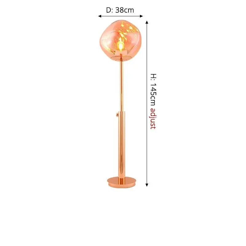 Luxury Lava Style LED Floor/Table Lamp Lauri SPINGAR.COM